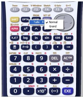 CASIO GRAPH85 MANAGER PLUS - Menu de raccourcis - 4