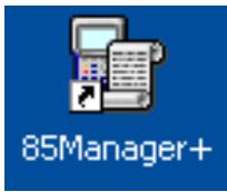 CASIO GRAPH85 MANAGER PLUS - Démarrer le GRAPH 85 Manager PLUS - 1