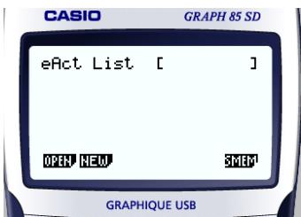 CASIO GRAPH85 MANAGER PLUS - ■ Applications eActivity (Accès carte SD) - 2