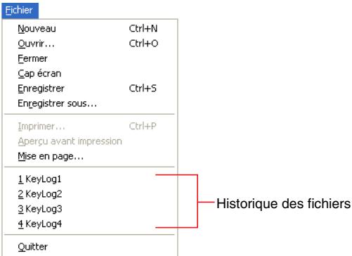 CASIO GRAPH85 MANAGER PLUS - ■ Menu Fichier - 1