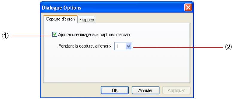 CASIO GRAPH85 MANAGER PLUS - ■ Paramètres de capture d'écran LCD - 1