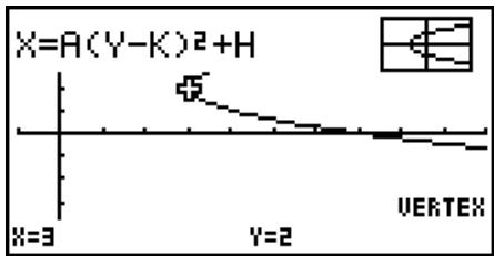 CASIO GRAPH 100 USB, GRAPH 100+ USB - - Pour calculer le foyer, le sommet et le latus rectum - 2