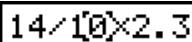 CASIO GRAPH 100 USB, GRAPH 100+ USB - ■ Pour faire des corrections dans le calcul d'origine - 8