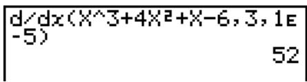 CASIO GRAPH 100 USB, GRAPH 100+ USB - Exemple - 5
