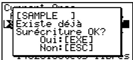 CASIO GRAPH 100 USB, GRAPH 100+ USB - - Pour stocker un fichier de programme dans la zone de stockage - 2