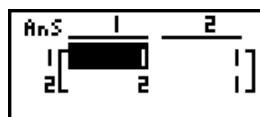 CASIO GRAPH 100 USB, GRAPH 100+ USB - - Opérations arithmétiques sur une matrice - 8
