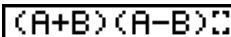 CASIO GRAPH 100 USB, GRAPH 100+ USB - - Pour rappeler une fonction - 4