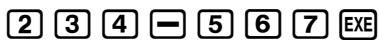 CASIO GRAPH 100 USB, GRAPH 100+ USB - Exemple 2 - 2