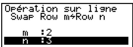 CASIO GRAPH 100 USB, GRAPH 100+ USB - - Pour échanger deux lignes - 1