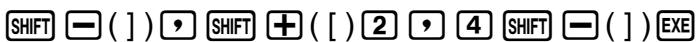 CASIO GRAPH 100 USB, GRAPH 100+ USB - - Vect List (V List) - 5