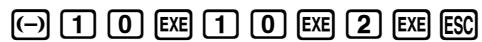 CASIO GRAPH 100 USB, GRAPH 100+ USB - Procédure - 1