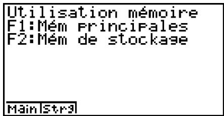 CASIO GRAPH 100 USB, GRAPH 100+ USB - 9-2 Opérations concernant la mémoire - 1