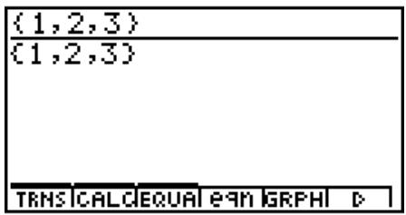 CASIO GRAPH 100 USB, GRAPH 100+ USB - ■ Saisie des données de listes - 4