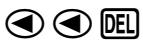 CASIO GRAPH 100 USB, GRAPH 100+ USB - - Pour effacer un pas - 4