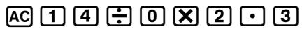 CASIO GRAPH 100 USB, GRAPH 100+ USB - ■ Pour faire des corrections dans le calcul d'origine - 2