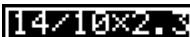 CASIO GRAPH 100 USB, GRAPH 100+ USB - - Pour définir le texte à copier - 2
