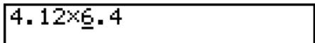 CASIO GRAPH 100 USB, GRAPH 100+ USB - Exemple 1 Effectuer les deux calculs suivants - 6