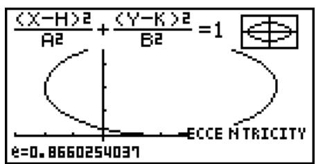 CASIO GRAPH 100 USB, GRAPH 100+ USB - - Pour calculer l'excentricité - 2