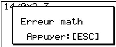 CASIO GRAPH 100 USB, GRAPH 100+ USB - ■ Pour faire des corrections dans le calcul d'origine - 5