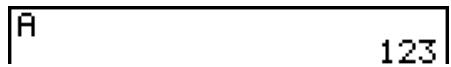 CASIO GRAPH 100 USB, GRAPH 100+ USB - - Pour afficher le contenu d'une variable - 3