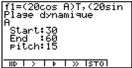 CASIO GRAPH 100 USB, GRAPH 100+ USB - ■ Réglage de la vitesse du graphe dynamique - 1