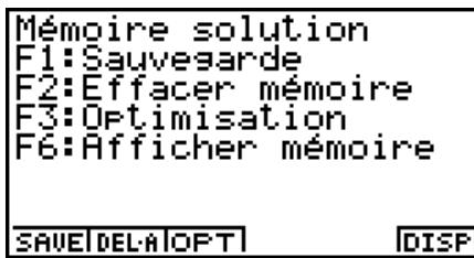 CASIO GRAPH 100 USB, GRAPH 100+ USB - ■ Mémoire de solutions - 1
