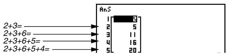CASIO GRAPH 100 USB, GRAPH 100+ USB - - Pour calculer la fréquence cumulative de chaque donnée - 2
