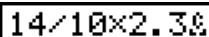 CASIO GRAPH 100 USB, GRAPH 100+ USB - - Pour définir le texte à copier - 1