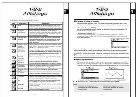 CASIO GRAPH 100 USB, GRAPH 100+ USB - - Contenu de la page - 1
