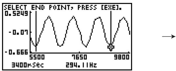 CASIO GRAPH 25+,  GRAPH 25+ PRO - To perform Fourier series expansion - 3
