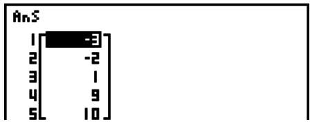 CASIO GRAPH 25+,  GRAPH 25+ PRO - Calculus matriciels - 3