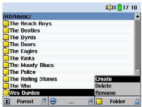 ARCHOS AV340 - Manipuler des fichiers et des repertoires - 2