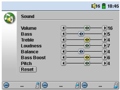 ARCHOS AV340 - Changer les paramètres audio - 4