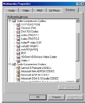 ARCHOS AV340 - Codec audio MP3 - 1