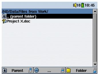 ARCHOS AV340 - Copier et transférer des fichiers ou des repertoires - 2