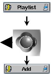 ARCHOS AV340 - Ajouter des chansons à une liste tout en écoutant de la musique - 1