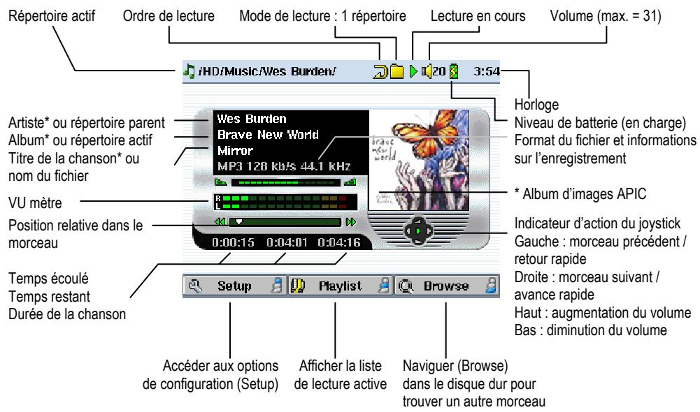 ARCHOS AV340 - Music - 1