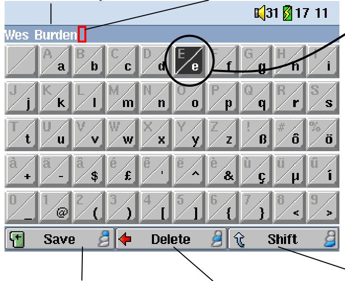 ARCHOS AV340 - Utiliser le clavier virtuel - 1