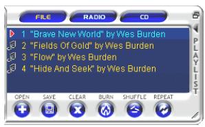 ARCHOS AV340 - Ajouter des chansons à une liste tout en écoutant de la musique - 2