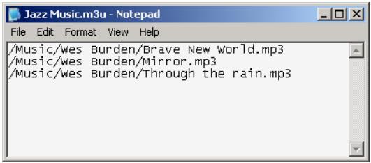 ARCHOS AV340 - Jouer une liste de lecture - 3