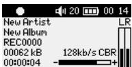 ARCHOS GMINI 120 - Enregistrer de la musique au format MP3 - 4