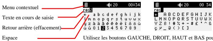 ARCHOS GMINI 120 - Utiliser le clavier virtuel - 1