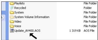 ARCHOS GMINI 400 - Lire le fichier History.txt - 1