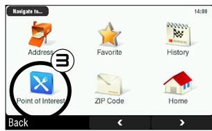 ARCHOS GPS - ¿CÓMoyo LLEGAR A UN PUNTO DE INTERES (PDI)? - 3