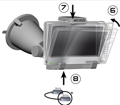 ARCHOS GPS - CONEXION DEL REPRODUCTOR ARCHOS - 2