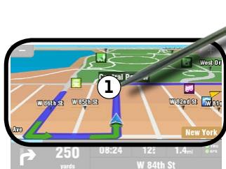 ARCHOS GPS - HOW DO I MEMORIZE MY HOME ADDRESS? - 1