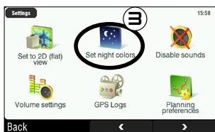 ARCHOS GPS - TAG-/NACHTFARBMODUS - 3