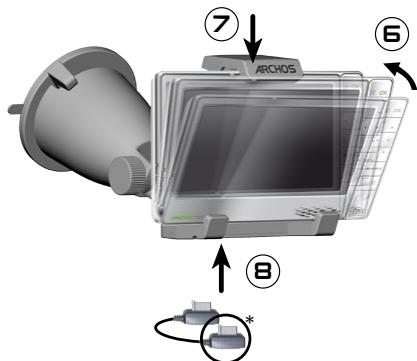 ARCHOS GPS - COLLEGAMENTO DEL LETTORE ARCHOS - 2
