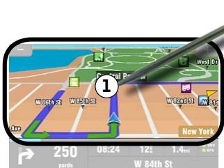 ARCHOS GPS - HOW DO I GO TO A SPECIFIC ADDRESS? - 1