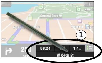 ARCHOS GPS - USING THE HISTORY (QUICKEST WAY) - 1